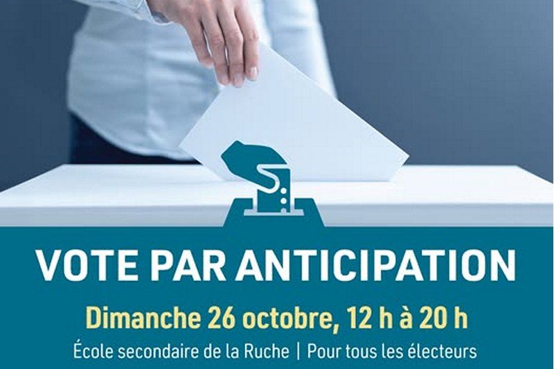 Élections à Magog : deux occasions de voter avant le jour du scrutin